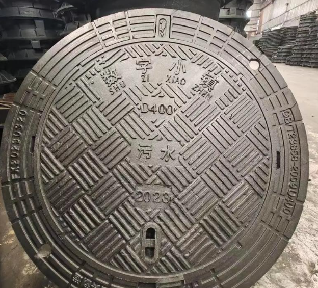 昌化镇球墨铸铁防沉降井盖展示